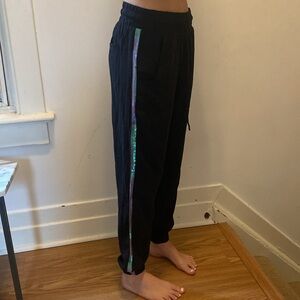 Tezenis NWT Viscose Joggers with Sequins